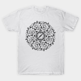 Mandala of Traveling the World T-Shirt